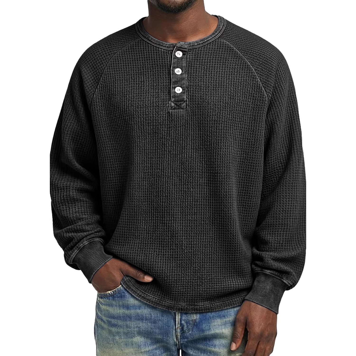 Men's Printed Casual Long-sleeve Shirt 10 Men's Printed Casual Long-sleeve Shirt - Image 10