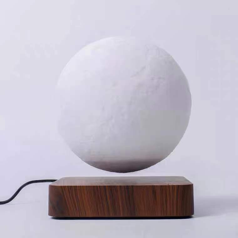 Magnetic Levitation Table Lamp Moon Light 3D Printing 4 Magnetic Levitation Table Lamp Moon Light 3D Printing - Image 4