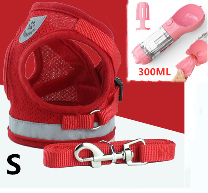 Pet Leash Breathable Mesh Chest Back 3 Pet Leash Breathable Mesh Chest Back - Image 3