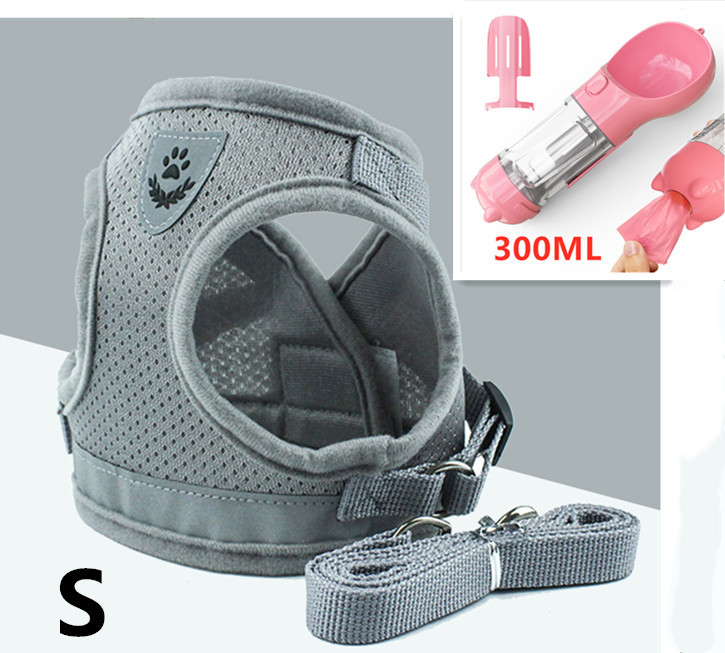 Pet Leash Breathable Mesh Chest Back 9 Pet Leash Breathable Mesh Chest Back - Image 9