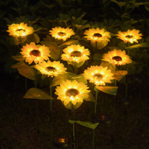 LED Solar Sunflower Lamp