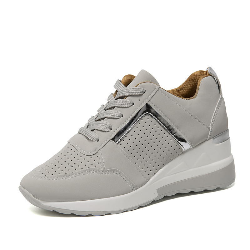 Casual Mesh Sneakers Platform Wedge Heel Shoes 6 Casual Mesh Sneakers Platform Wedge Heel Shoes - Image 6