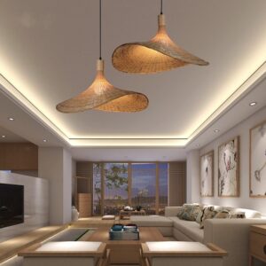 Bamboo Chandelier Lamps