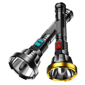90000LM LED Flashlight Torch USB Rechargeable Super Bright Light