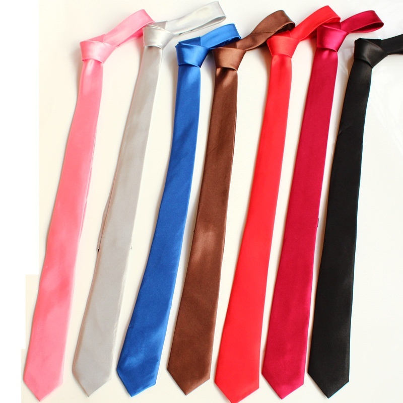 Men's Formal Slid-color Tie 1 Men's Formal Slid-color Tie