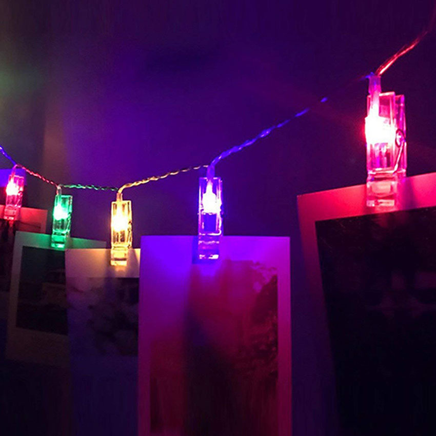 LED Photo Holder String Lights 5 LED Photo Holder String Lights - Image 5