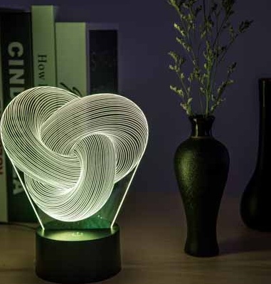 LED 3D Night Light Touch 3D Lighting 6 LED 3D Night Light Touch 3D Lighting - Image 6