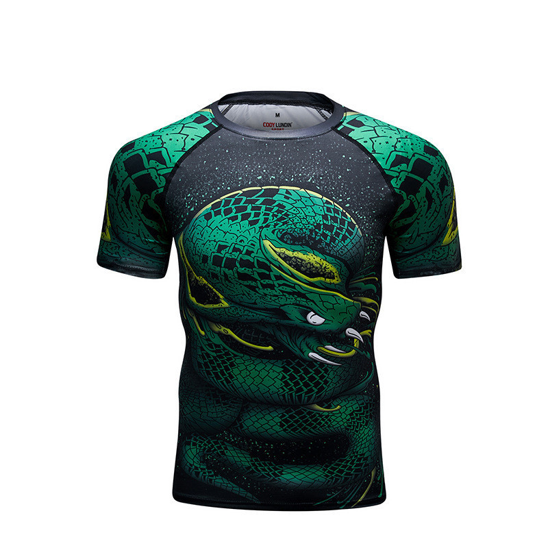 3D Digital Printing Short-sleeved T-shirt 3 3D Digital Printing Short-sleeved T-shirt - Image 3