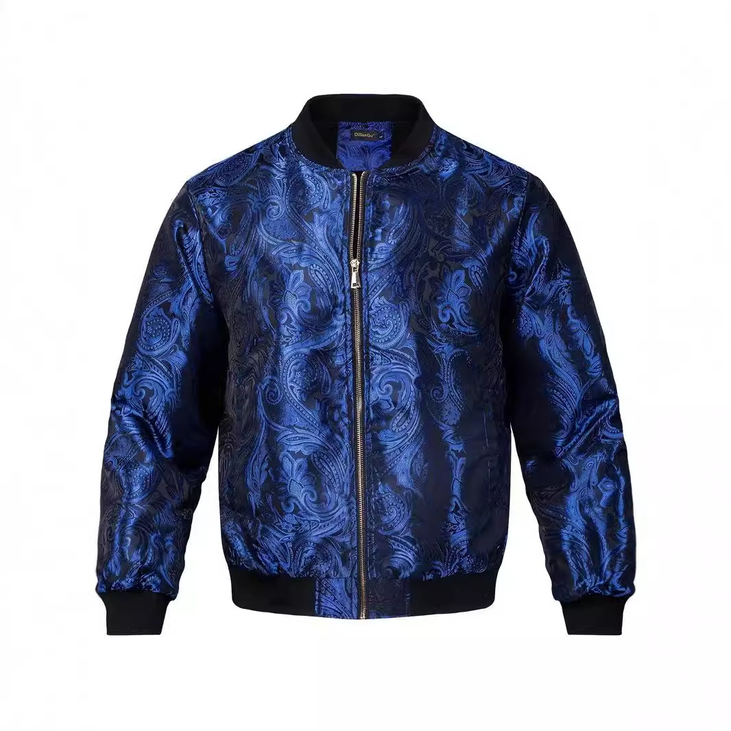 Men's Jacket With A Stand-up Collar 2 Men's Jacket With A Stand-up Collar - Image 2