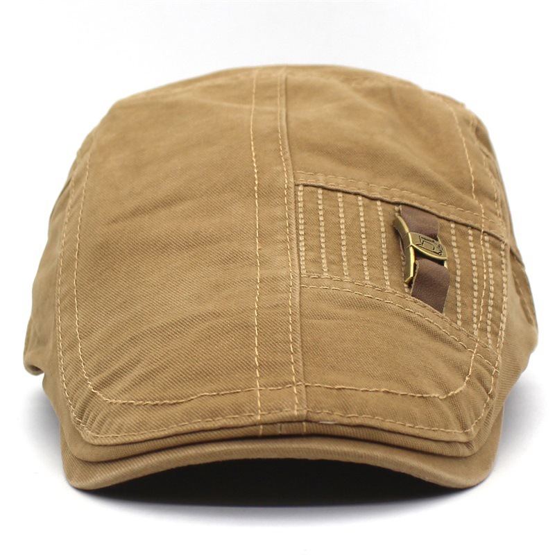 Leather Retro Peaked Cap 7 Leather Retro Peaked Cap - Image 7