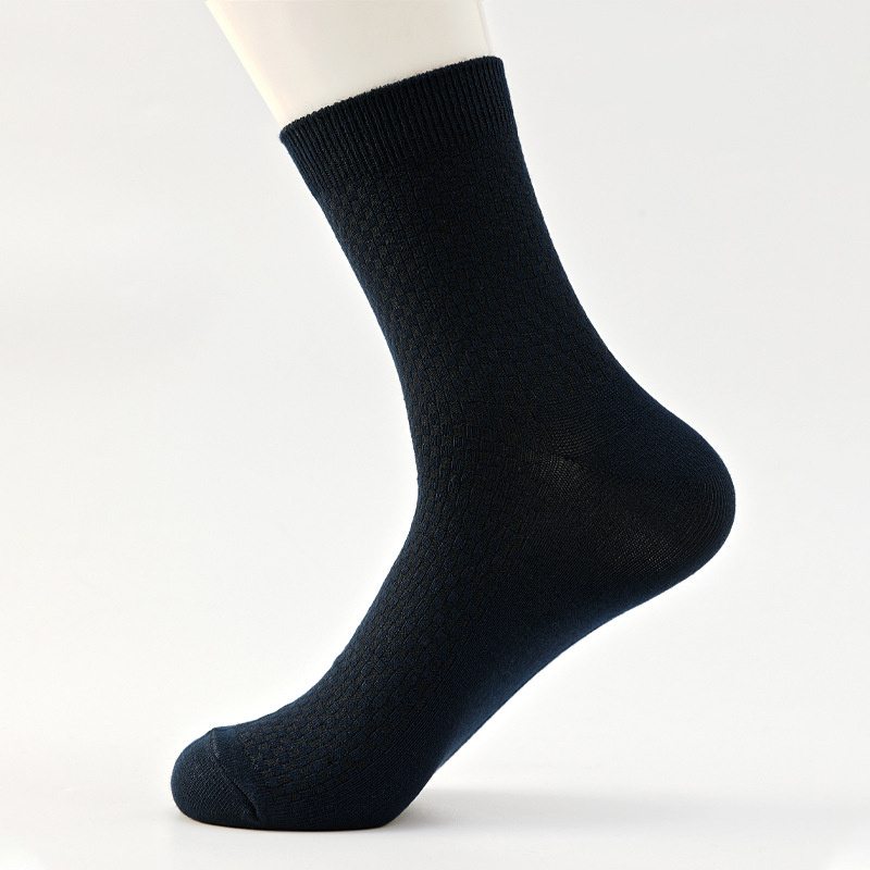 Breathable Black Long Socks 10 Breathable Black Long Socks - Image 10