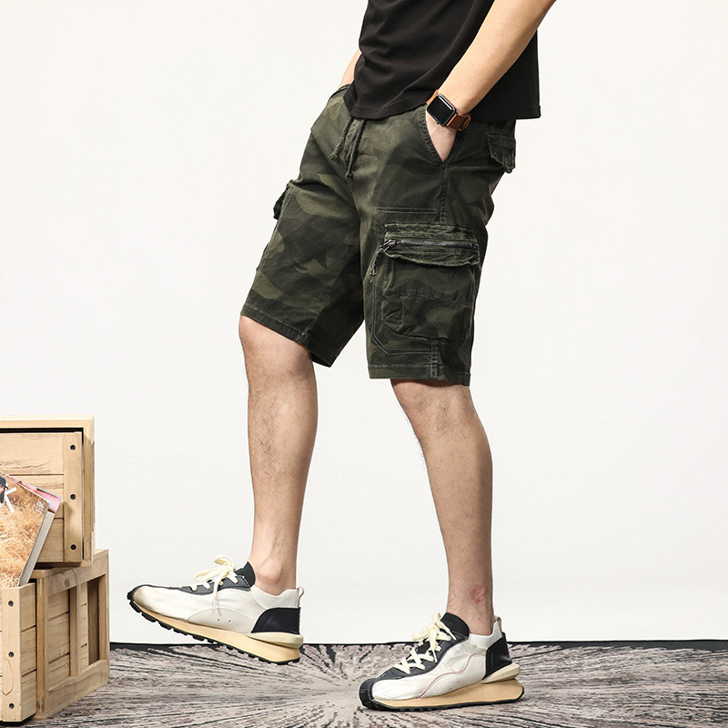 Loose-fitting Plus-size Casual Athletic Shorts 3 Loose-fitting Plus-size Casual Athletic Shorts - Image 3
