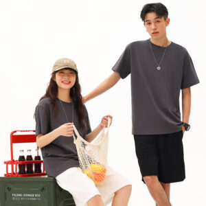 Men's Solid-color Round-neck T-shirt