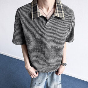Loose-fit Casual Breathable Half-sleeve T-shirt