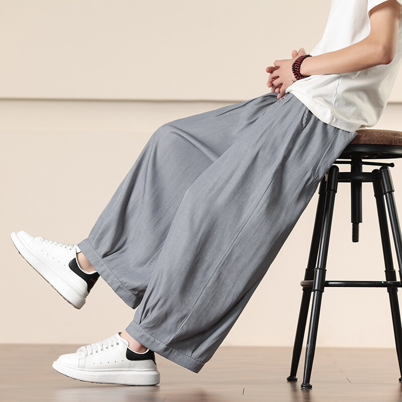 Men's Retro Plus Size Harem Pants 6 Men's Retro Plus Size Harem Pants - Image 6