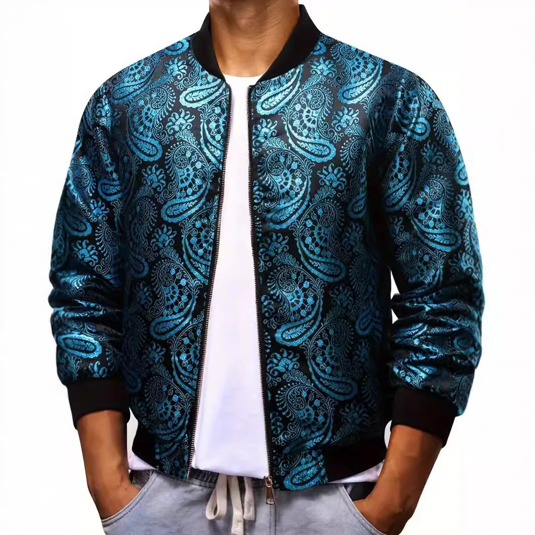 Men's Jacket With A Stand-up Collar 1 Men's Jacket With A Stand-up Collar