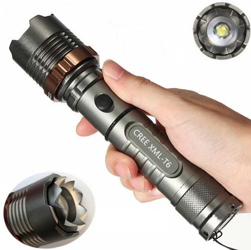T6 Flashlight T6 zoom Rechargeable 1 T6 Flashlight T6 zoom Rechargeable