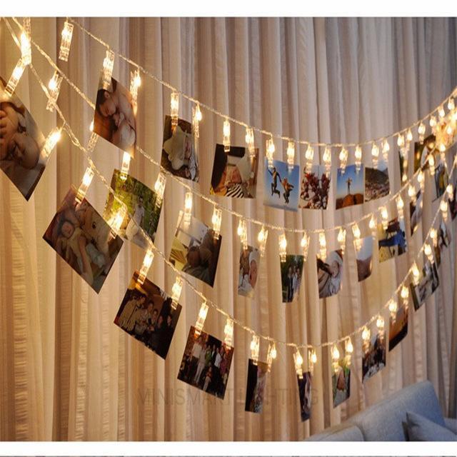 LED Photo Holder String Lights 4 LED Photo Holder String Lights - Image 4