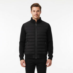 Zip-up Cotton-padded Coat