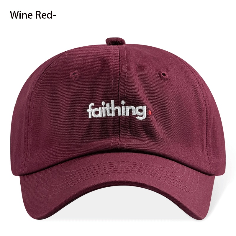 Letter Embroidery Unisex Baseball Cap 5 Letter Embroidery Unisex Baseball Cap - Image 5