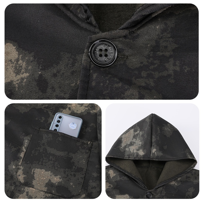 Stain-resistant Dirt-repellent, Long-sleeve Parka With Fleece Lining 6 Stain-resistant Dirt-repellent, Long-sleeve Parka With Fleece Lining - Image 6