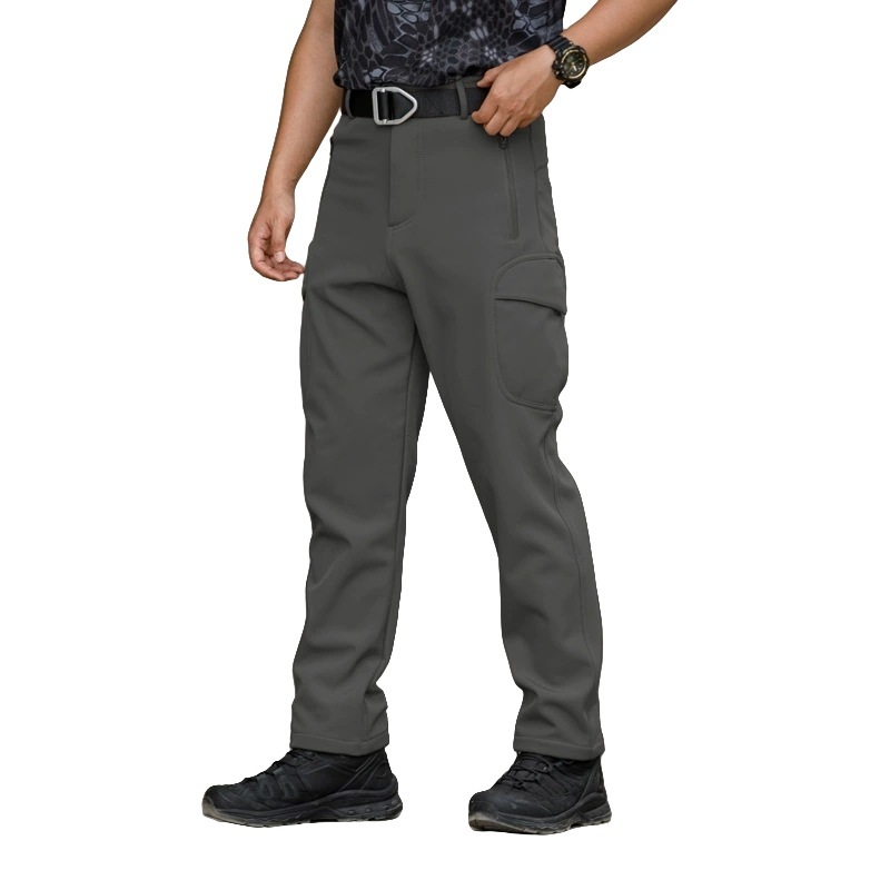 Fleece-Lined Warm Waterproof And Wear-Resistant Pants 3 Fleece-Lined Warm Waterproof And Wear-Resistant Pants - Image 3