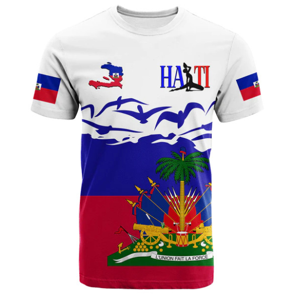 3D Sea Map Pattern T-Shirt 3 3D Sea Map Pattern T-Shirt - Image 3