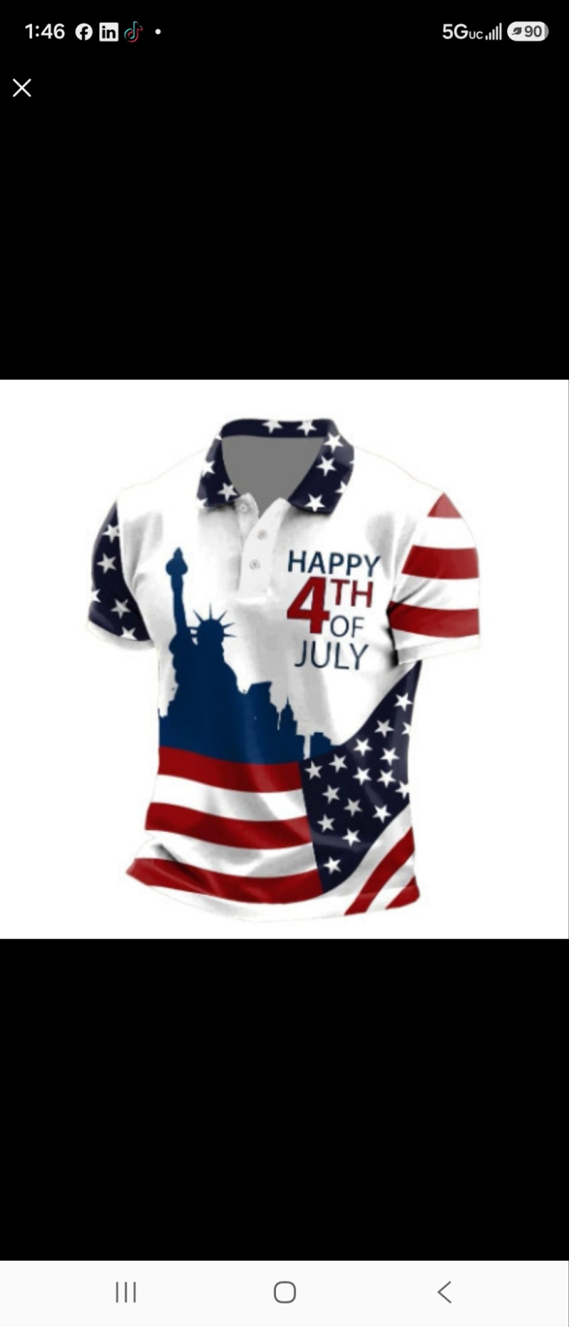 Men's Short Sleeve Digital Printing Shirt 4 Men's Short Sleeve Digital Printing Shirt - Image 4