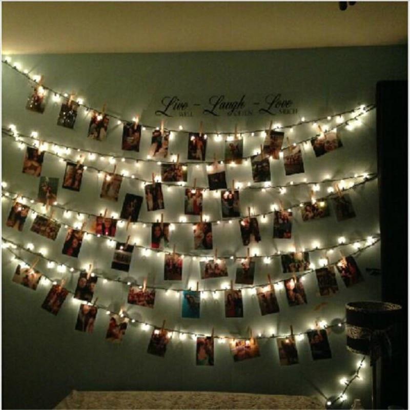 LED Photo Holder String Lights 6 LED Photo Holder String Lights - Image 6