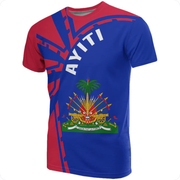 3D Sea Map Pattern T-Shirt 2 3D Sea Map Pattern T-Shirt - Image 2