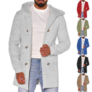 Versatile Men's Trench Coat