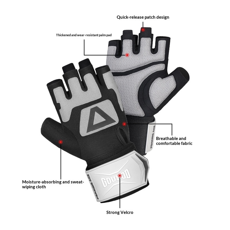 Half-finger Gloves 3 Half-finger Gloves - Image 3