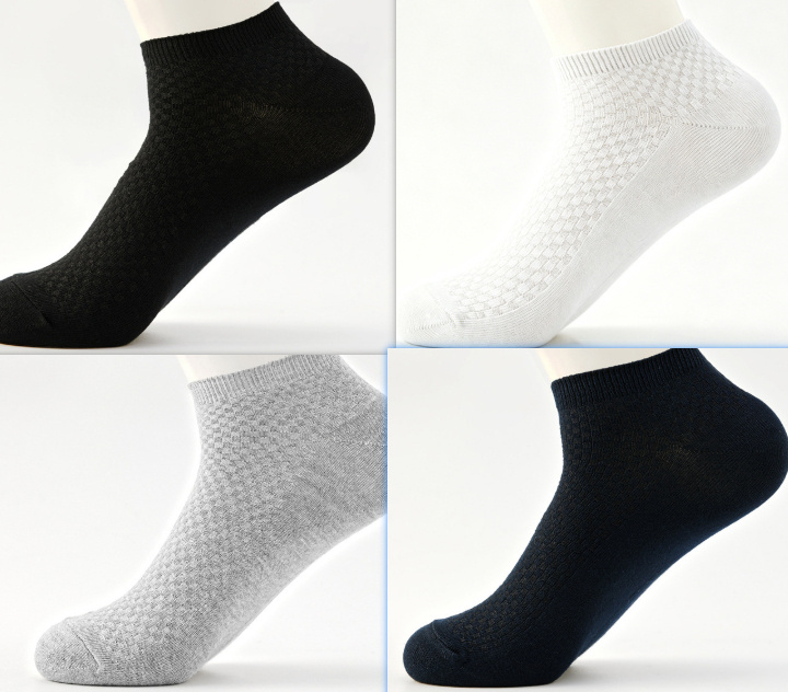 Breathable Black Long Socks 7 Breathable Black Long Socks - Image 7