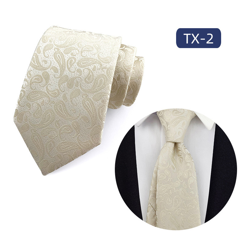 Men's Jacquard Woven Business Tie 3 Men's Jacquard Woven Business Tie - Image 3