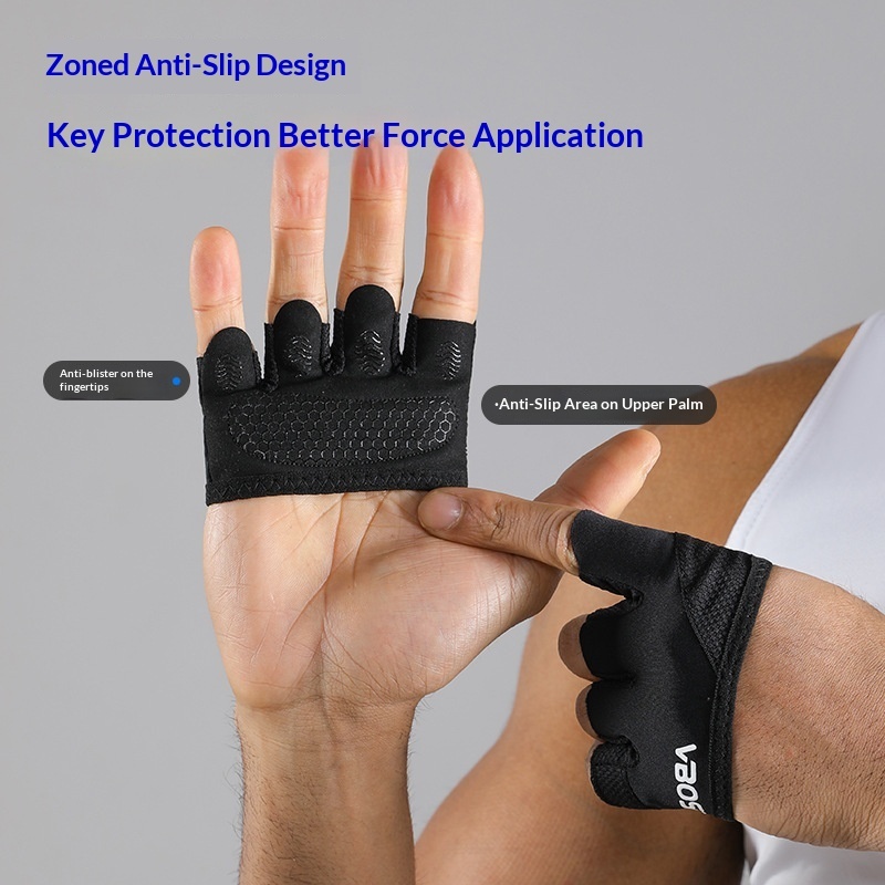 Fitness Gloves With Half Fingers Callus-resistant Non-slip And Breathable 4 Fitness Gloves With Half Fingers Callus-resistant Non-slip And Breathable - Image 4