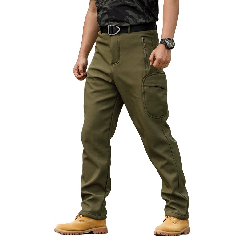 Fleece-Lined Warm Waterproof And Wear-Resistant Pants 4 Fleece-Lined Warm Waterproof And Wear-Resistant Pants - Image 4