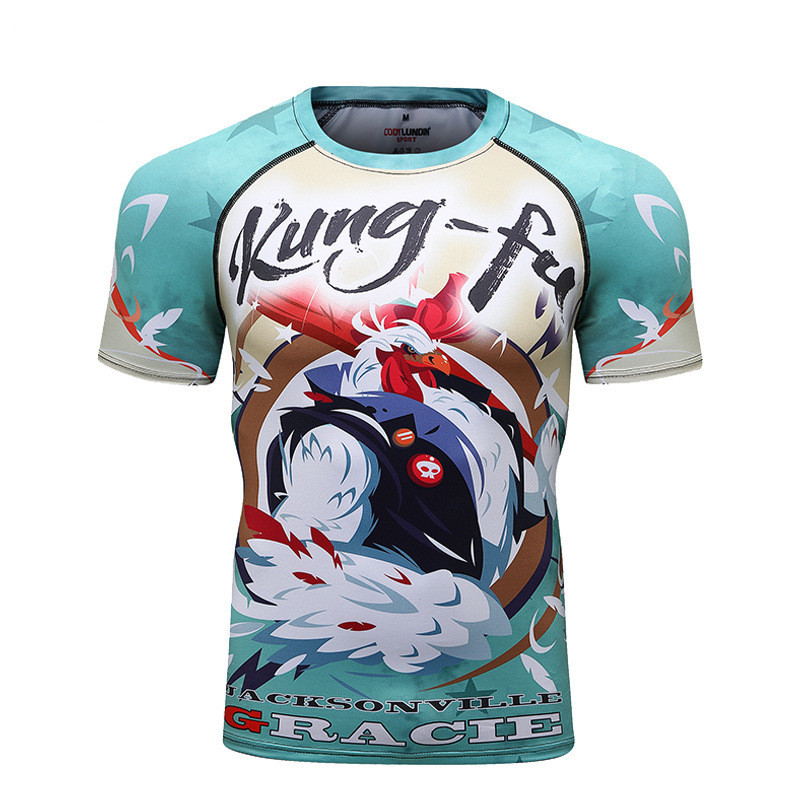3D Digital Printing Short-sleeved T-shirt 4 3D Digital Printing Short-sleeved T-shirt - Image 4