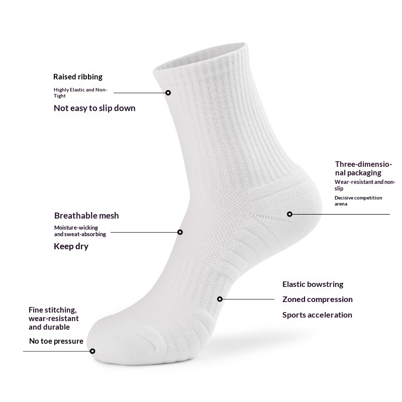 Pure Cotton Sports Socks 9 Pure Cotton Sports Socks - Image 9