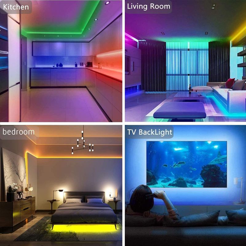 LED Strip Lights Lamp 5050 RGB 2 LED Strip Lights Lamp 5050 RGB - Image 2