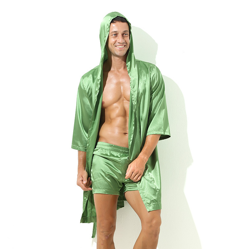 Thin Loose Short Sleeve Pajamas 2 Thin Loose Short Sleeve Pajamas - Image 2
