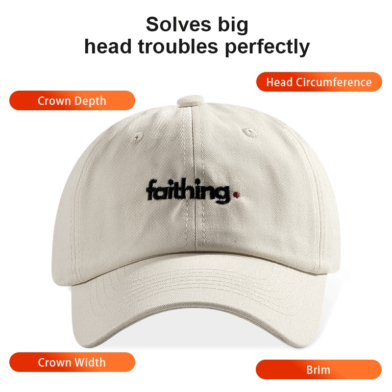 Letter Embroidery Unisex Baseball Cap 10 Letter Embroidery Unisex Baseball Cap - Image 10