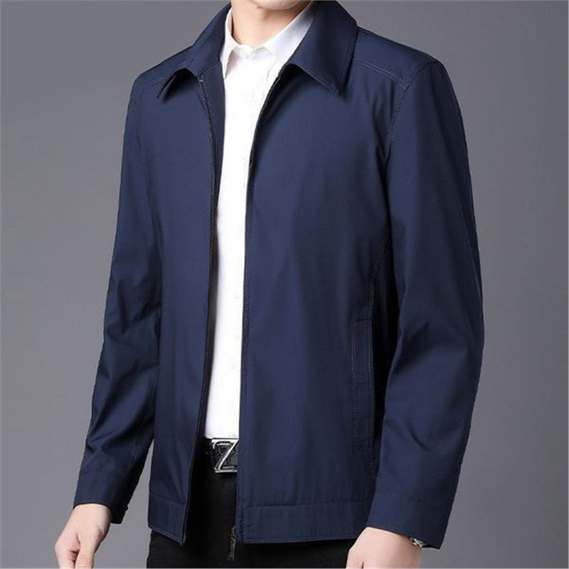 Turn-down Collar Button-up Casual Summer Jacket 3 Turn-down Collar Button-up Casual Summer Jacket - Image 3