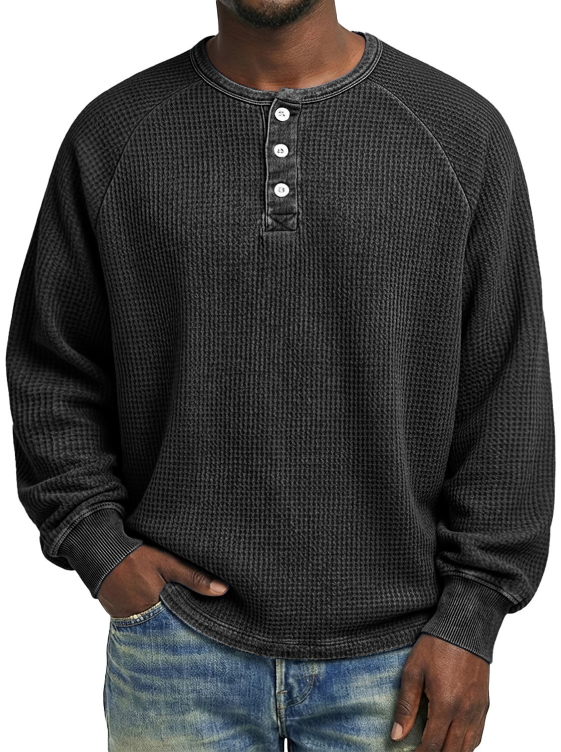 Men's Printed Casual Long-sleeve Shirt 9 Men's Printed Casual Long-sleeve Shirt - Image 9