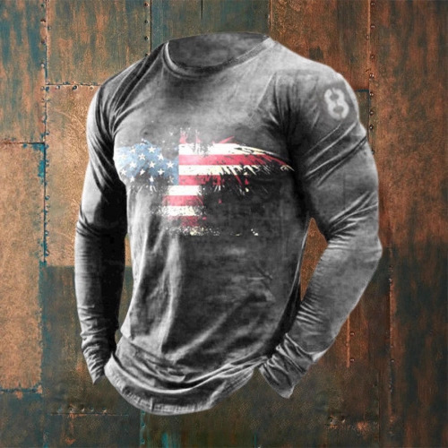 Custom made Round Neck, Long Sleeves Shirt 4 Custom made Round Neck, Long Sleeves Shirt - Image 4