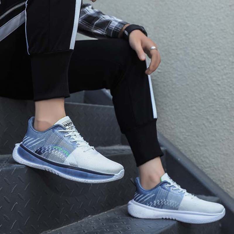 Men Non-slip Sports Sneakers Running Shoes 3 Men Non-slip Sports Sneakers Running Shoes - Image 3