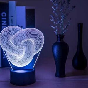 LED 3D Night Light Touch 3D Lighting