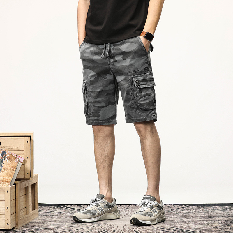 Loose-fitting Plus-size Casual Athletic Shorts 5 Loose-fitting Plus-size Casual Athletic Shorts - Image 5