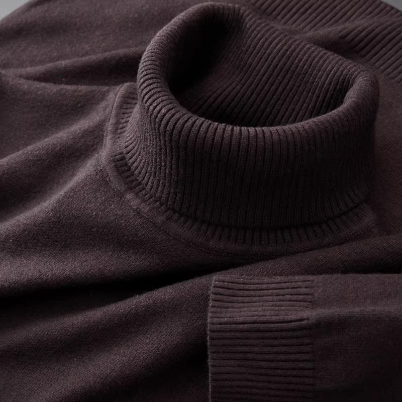 Warm Turtle Neck Sweater For Men 7 Warm Turtle Neck Sweater For Men - Image 7