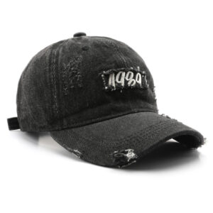 Embroidered Retro And Casual Baseball Cap