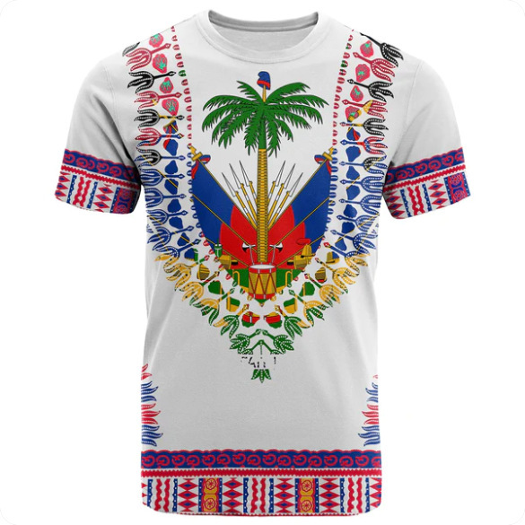 3D Sea Map Pattern T-Shirt 4 3D Sea Map Pattern T-Shirt - Image 4